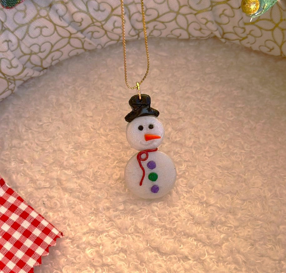 Colar | Boneco de Neve