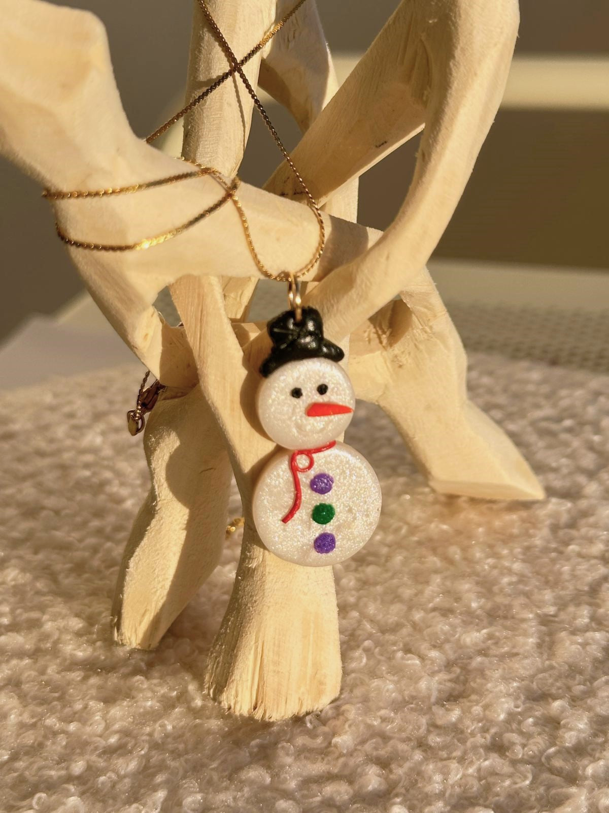 Colar | Boneco de Neve