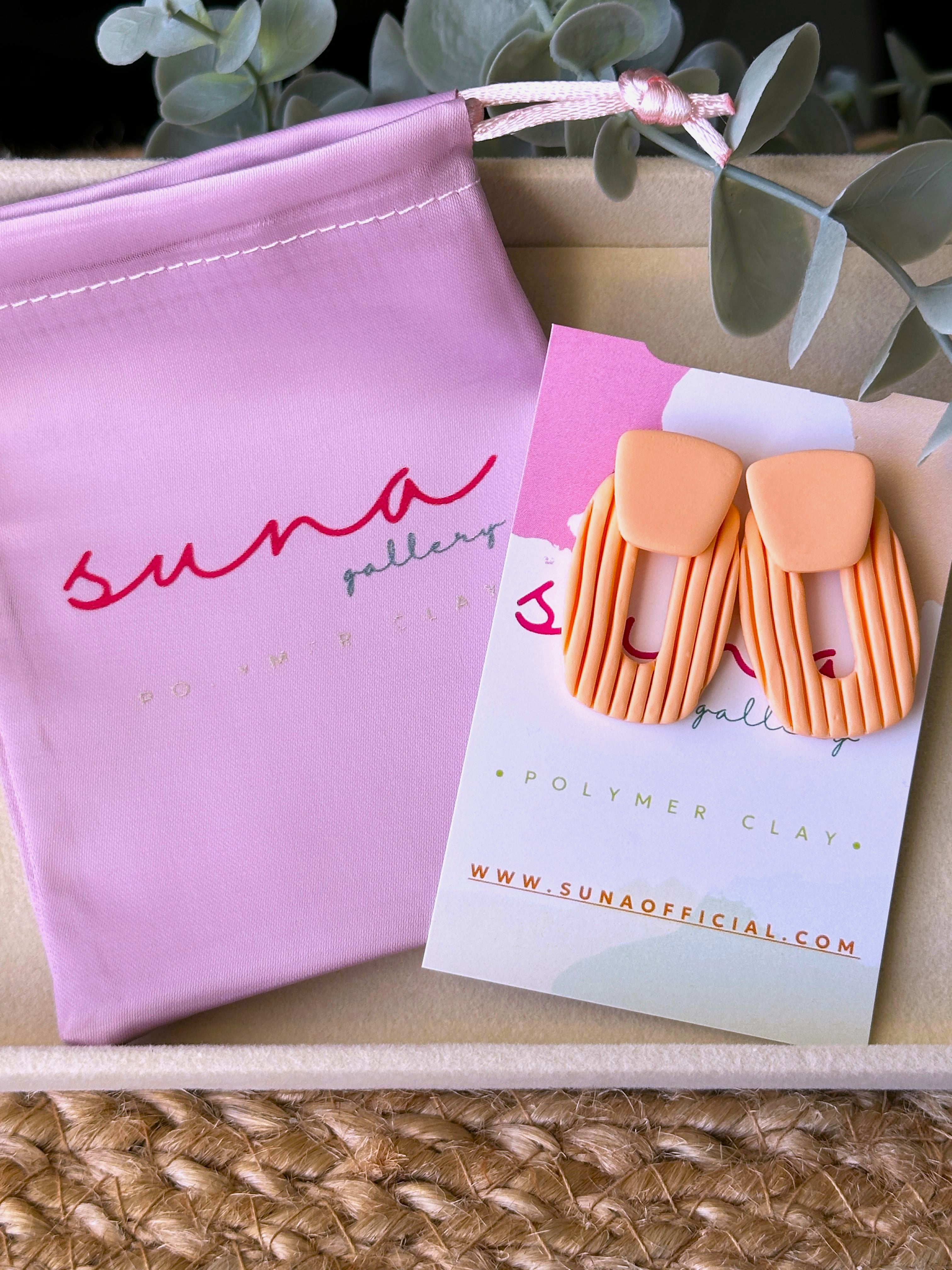 Brincos Suave | Salmão