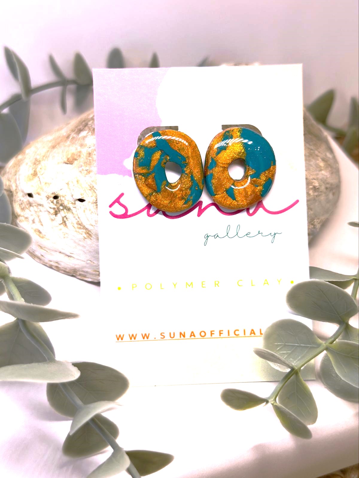 Brincos Arcos da Ilha Dourada