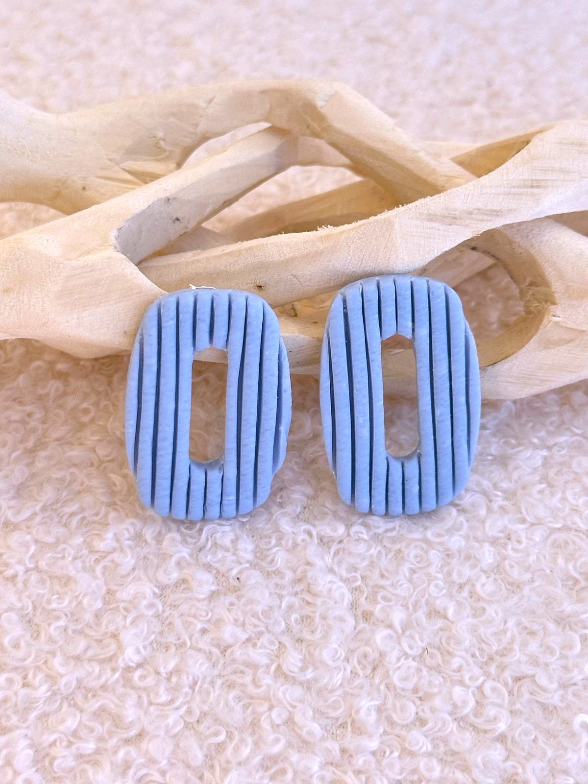 Brincos Suave | Azul Serenidade