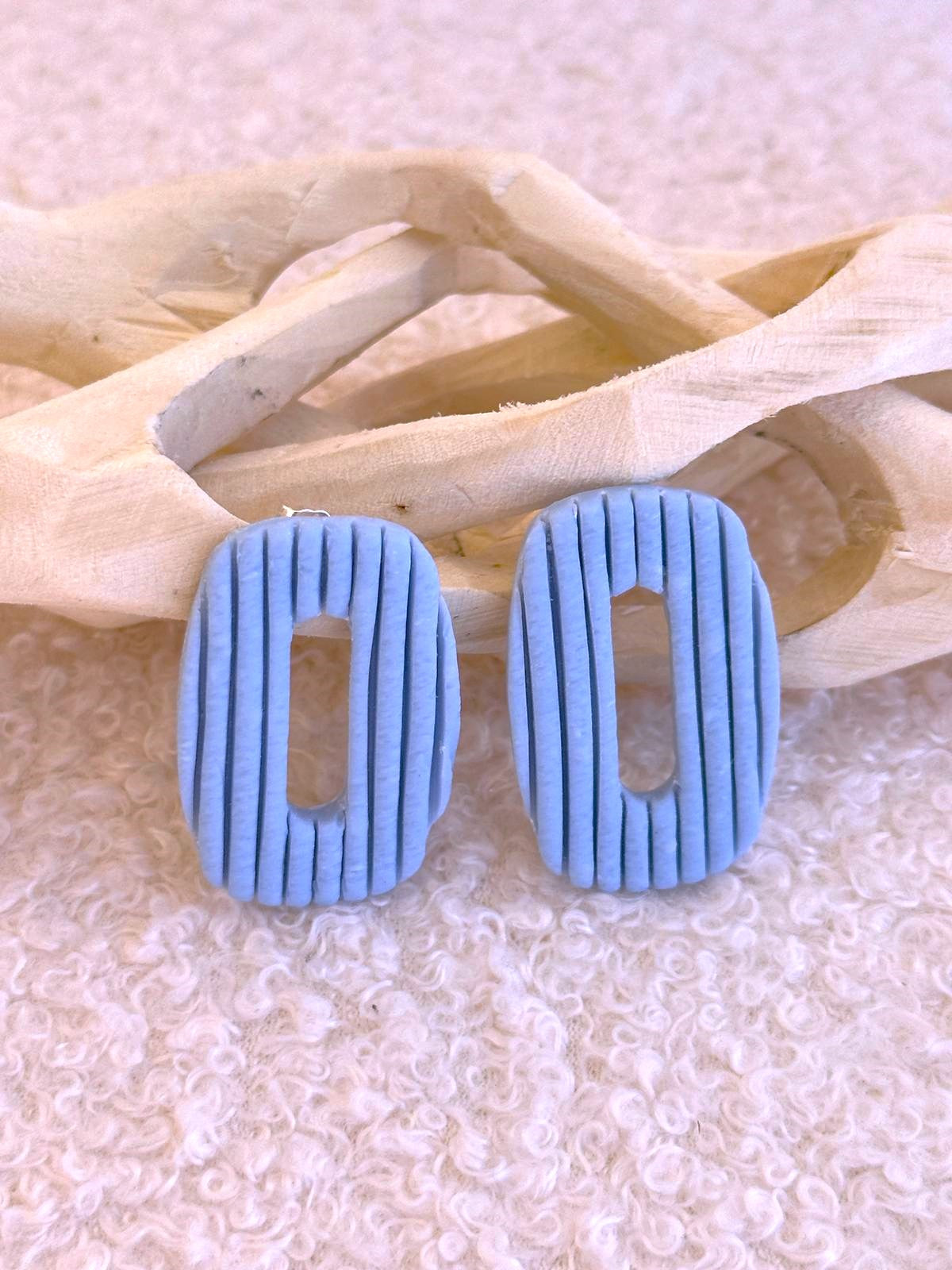 Brincos Suave | Azul Serenidade