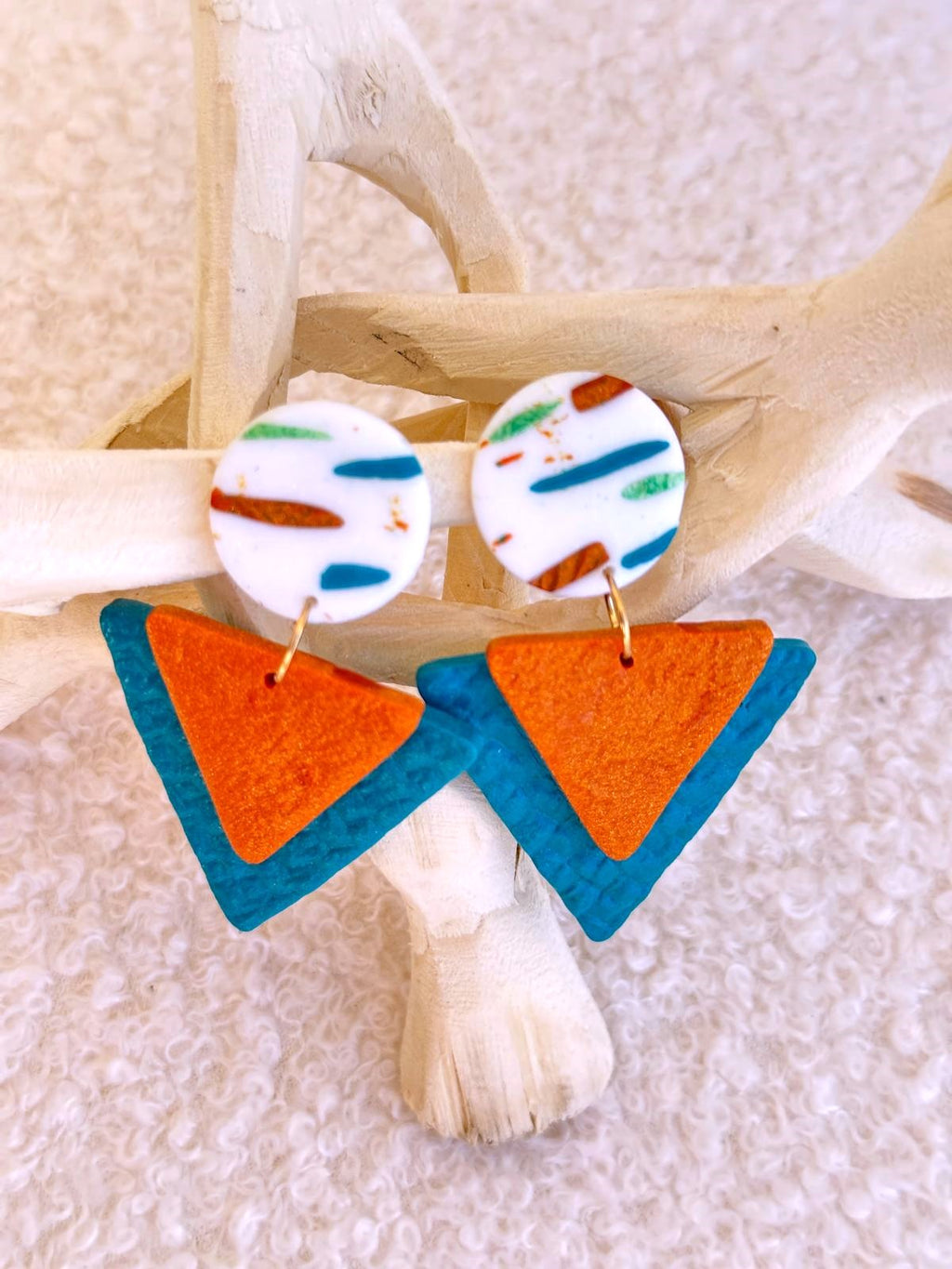 Brincos Egipto | Azul