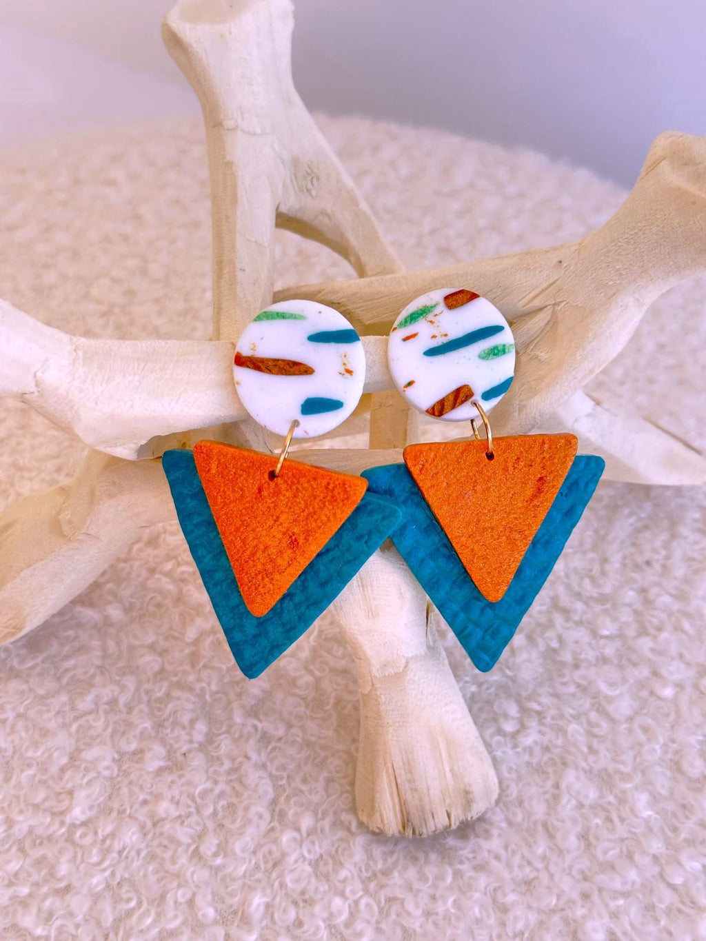 Brincos Egipto | Azul