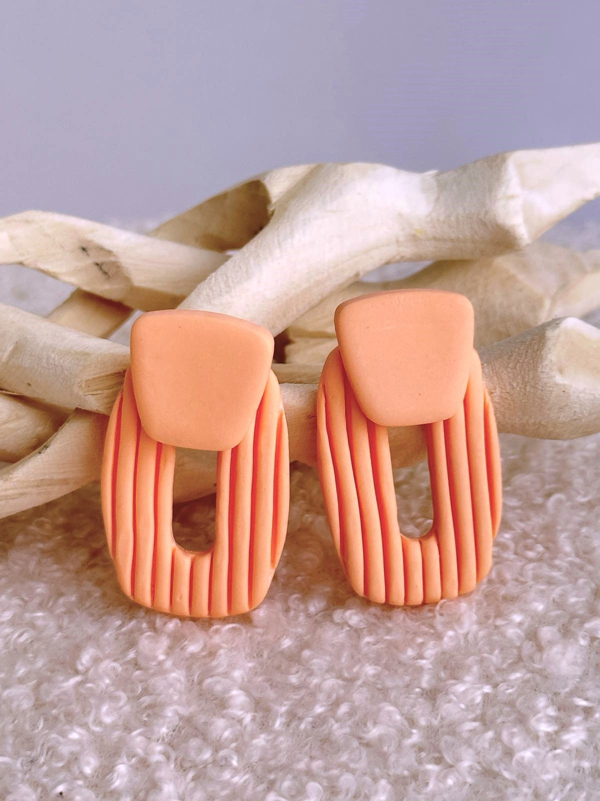 Brincos Suave | Salmão